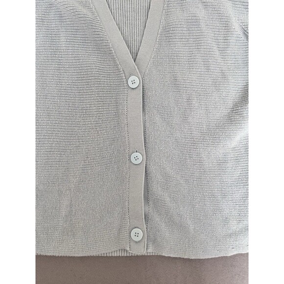 Women's Cream Cardigan Sweater - Picture 4 of 8